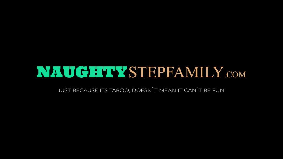 NAUGHTY STEPFAMILY - Gorgeous Teen Holly Hendrix Loves Stepbros Fat Dick a Lot