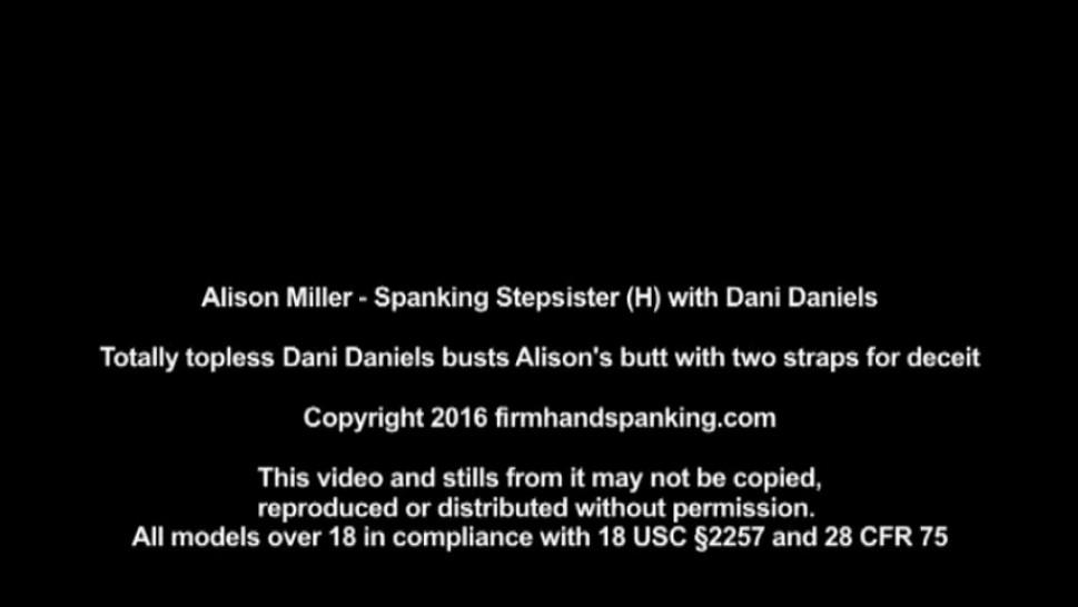 Alison Miller - Spanking Stepsis H