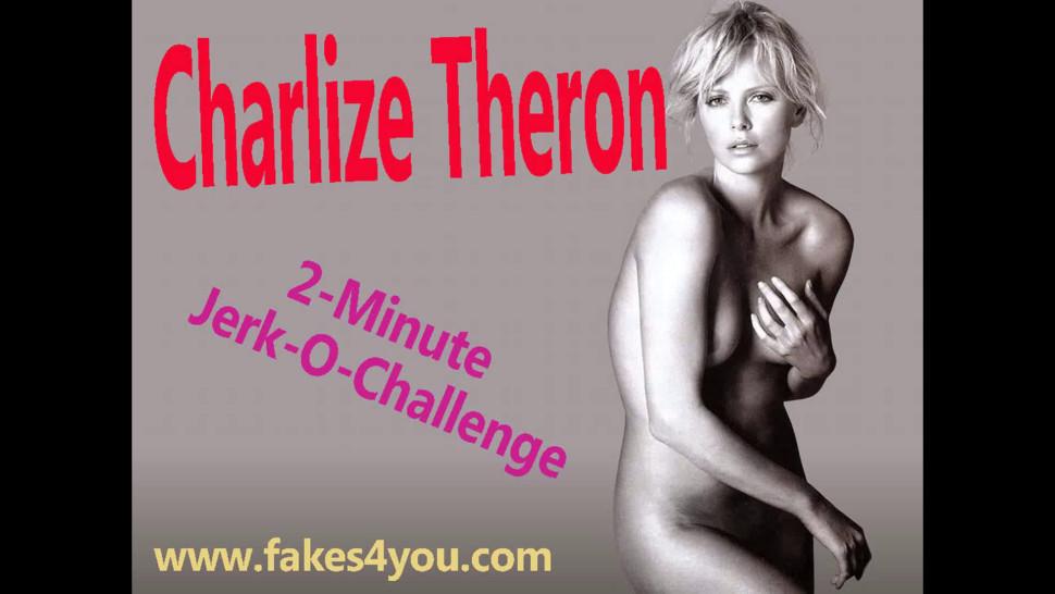 Charlize Theron Epic 2 Minute Jerk Off Challenge