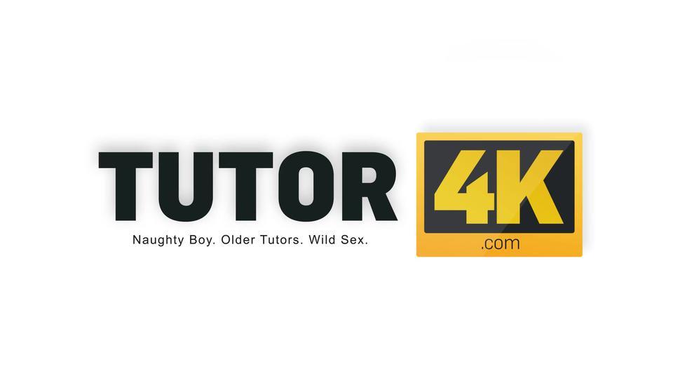 TUTOR4K. Guy told teacher she must spread legs to get some money for the lesson