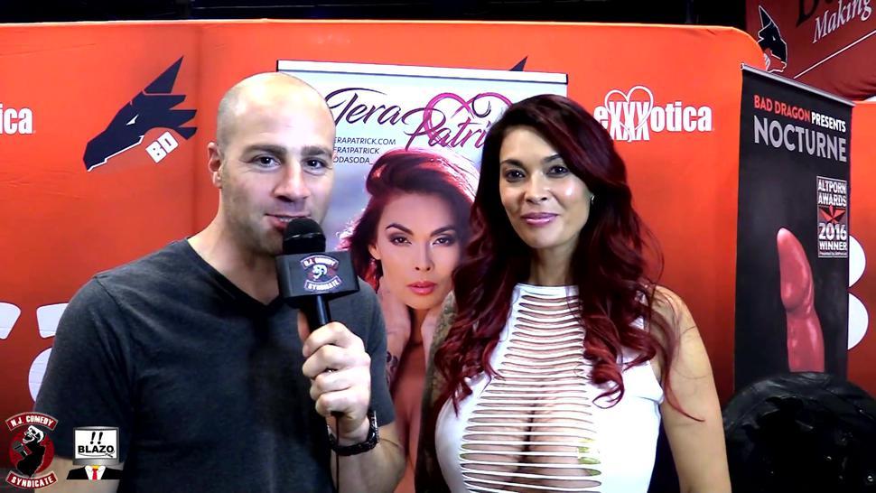Tera Patrick Interview - Comedians talk to Porn Star Tera Patrick at Exxxotica 2018