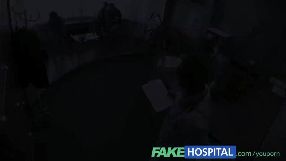 FakeHospital Dirty doctor and naughty nurse both pleasure patients pussy ending with a creampie
