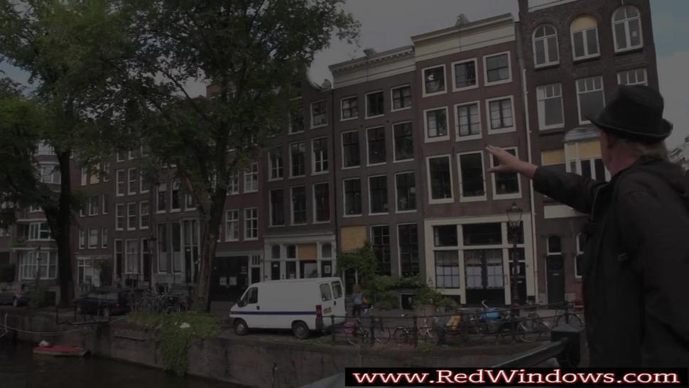 Dutch Hooker Sucking Sex Tourist Before Sex
