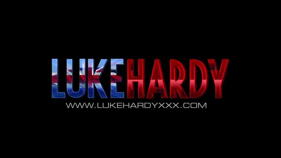 LUKE HARDY - Inked British slut gets hardfucked until a blasting ending