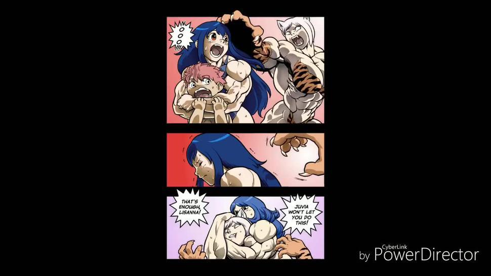 Fairy Tail Muscle growth Partie 3