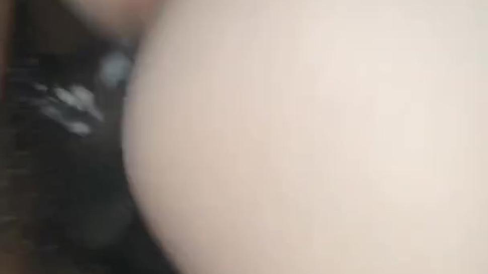 Big booty white teen loves my bbc