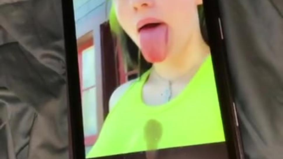 Billie Eilish Cum Tribute