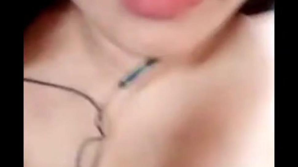 Ugly Filipino girl shows her nipple
