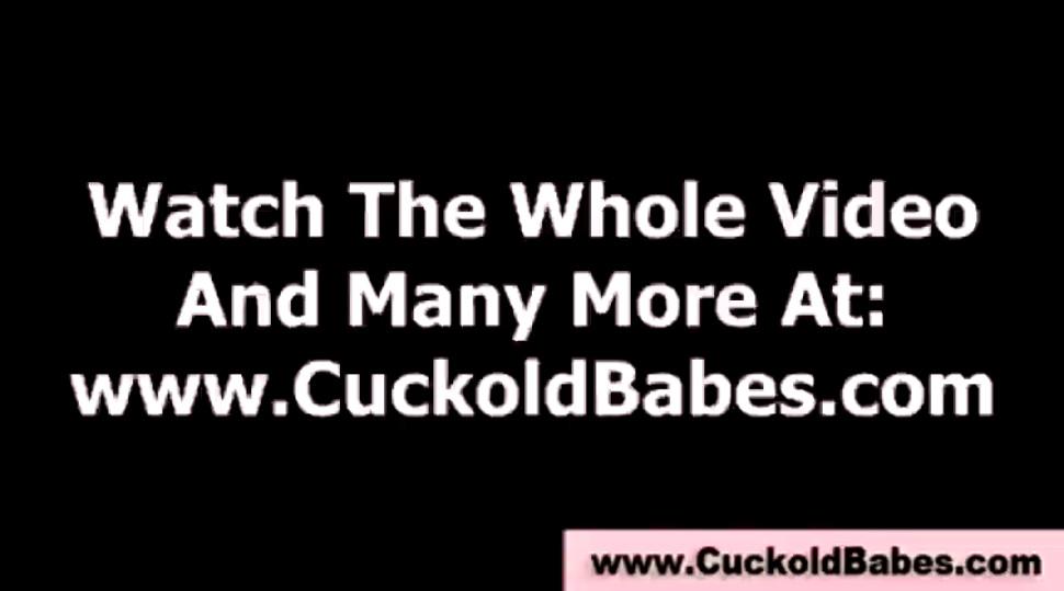 Horny cuckold slut gets fucked - video 1