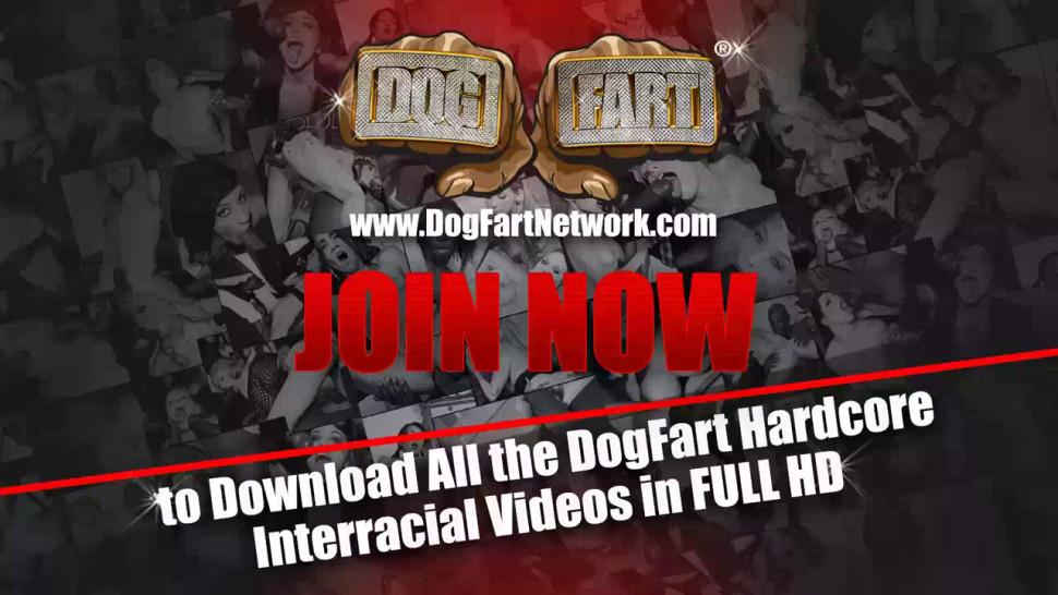 DOGFARTNETWORK - Hollie Mack's first interracial scene