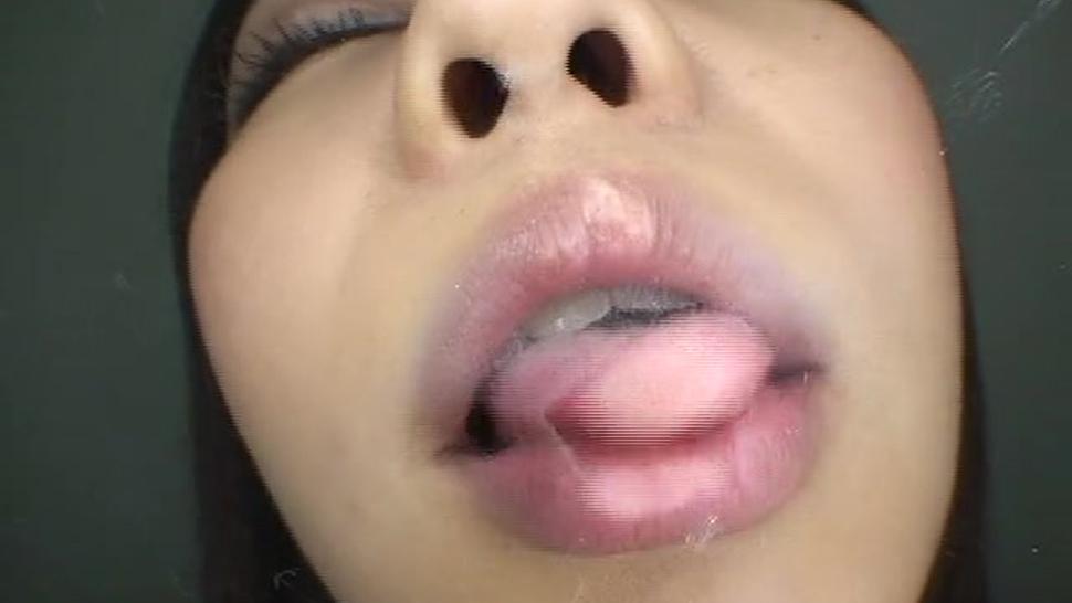 Cute Japanese Girl Kisses to the Glass (Pov Kiss)13
