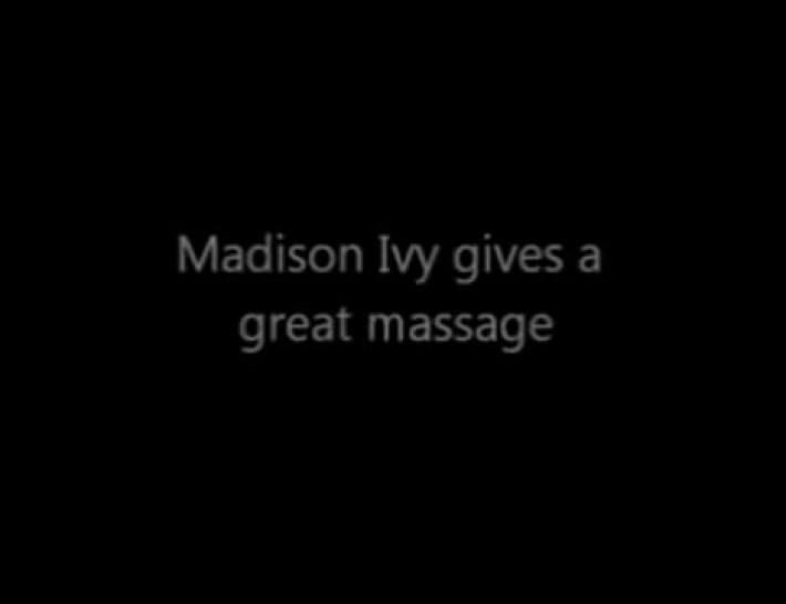Madison Ivy big tits massage