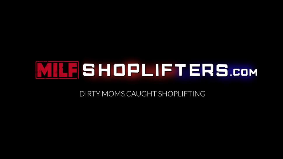 MILF SHOPLIFTERS - Jaimie Vine busted for thieving and fucked after cocksucking