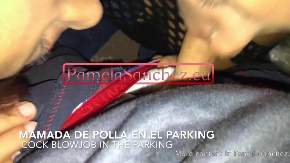 Pamela Sanchez y Lina Jones Sexo voyeur con una latina muy caliente con intensos orgasmos