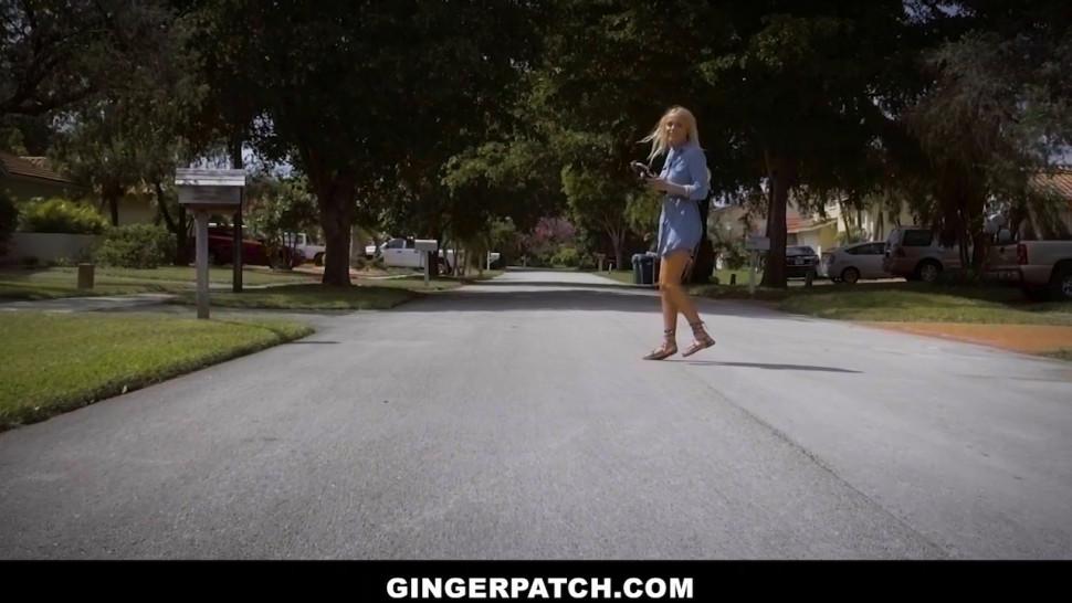 GingerPatch - Gorgeous Ginger With Hairy Pussy Sucks and Fucks - Ginger Patch