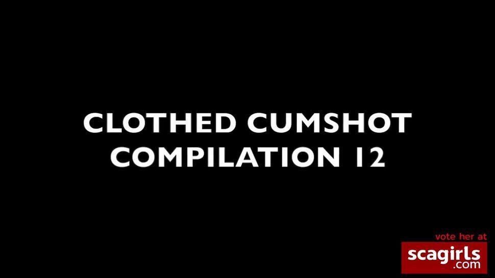 Clothed Cumshot Compilation 12