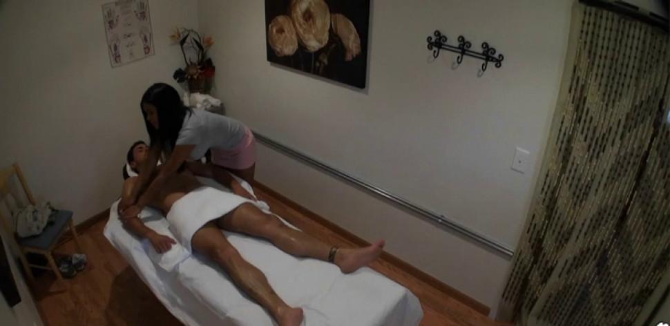 Unforgettable sex in massage room - video 3