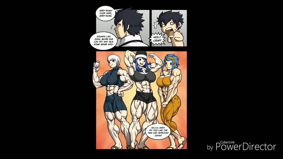 Fairy Tail Muscle Growth Partie 2