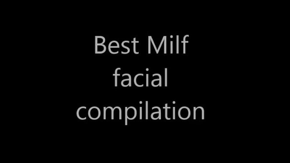 Best big boobs Milf facial compilation