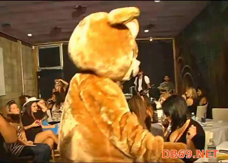 Fuck with teddy bear at party - video 6