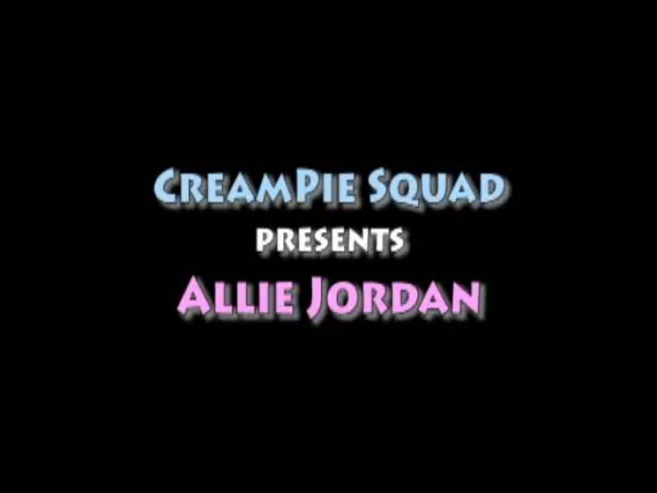 A Nice Creampie for Allie Jordan