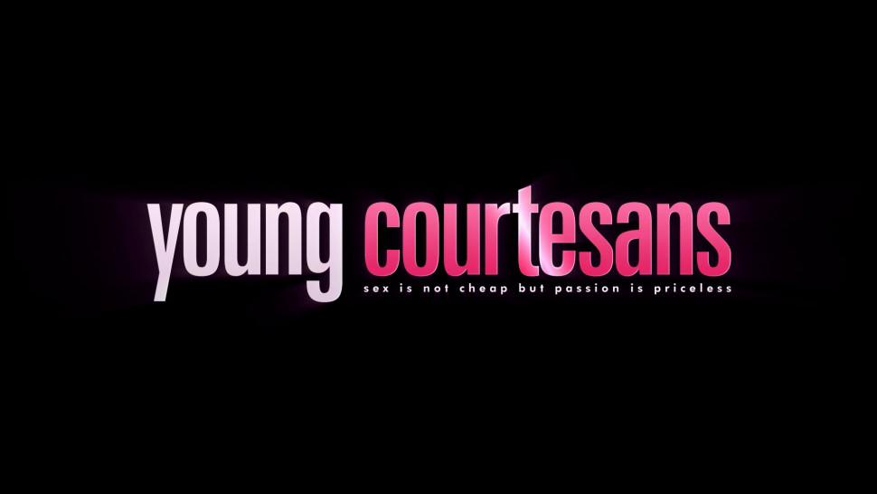 YOUNG COURTESANS - Pinky Breeze - Teen courtesan sharing orgasms