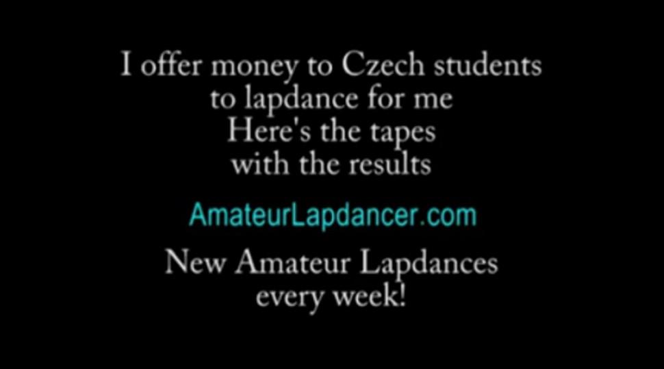 Czech amateur teen Lucy - strip and lapdance - video 1