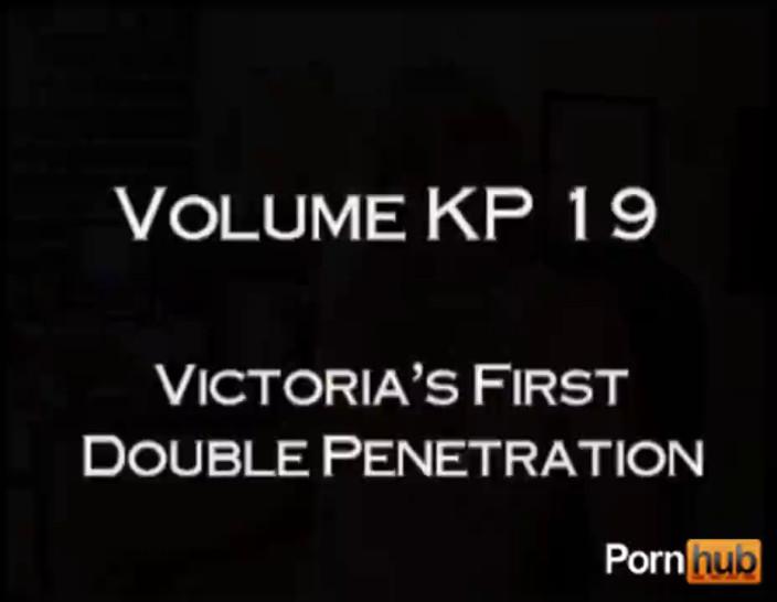 Kp 19 Victorias 1st Double Penetration - Scene 1