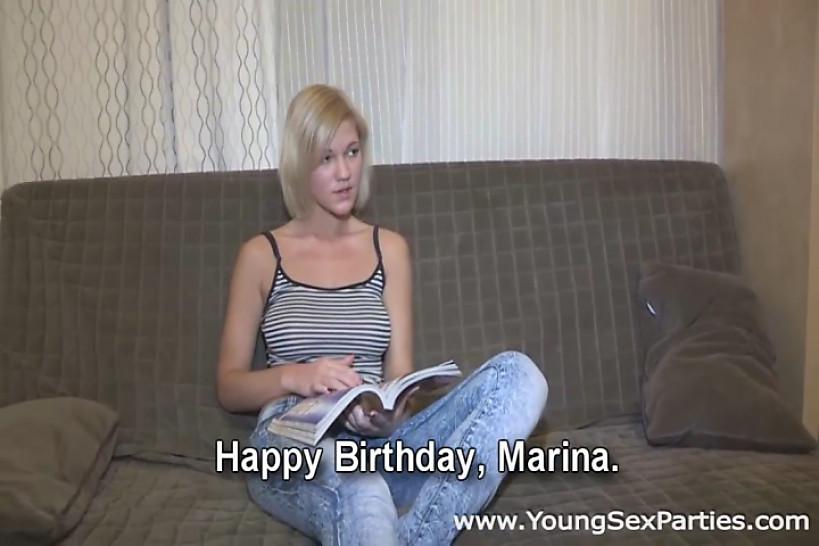 YOUNG SEX PARTIES - Celebration turns into an orgy