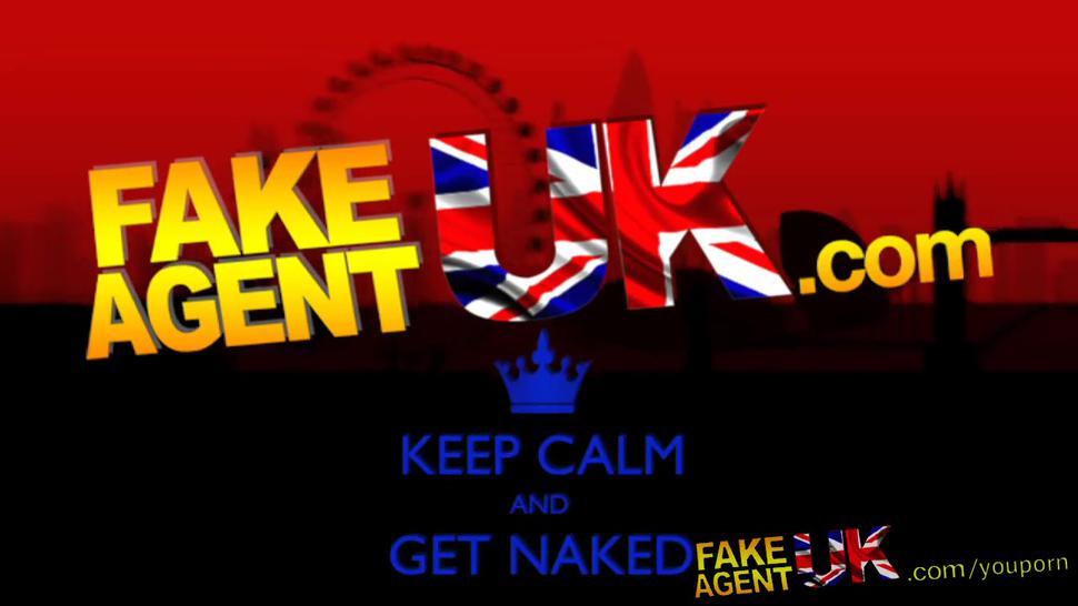 FakeAgentUK Anal casting with rubber clad dick