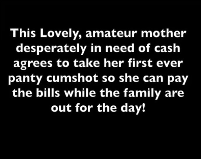BRITISH UPSKIRT PANTY PERVERT - Mumy needs to earn the rent money