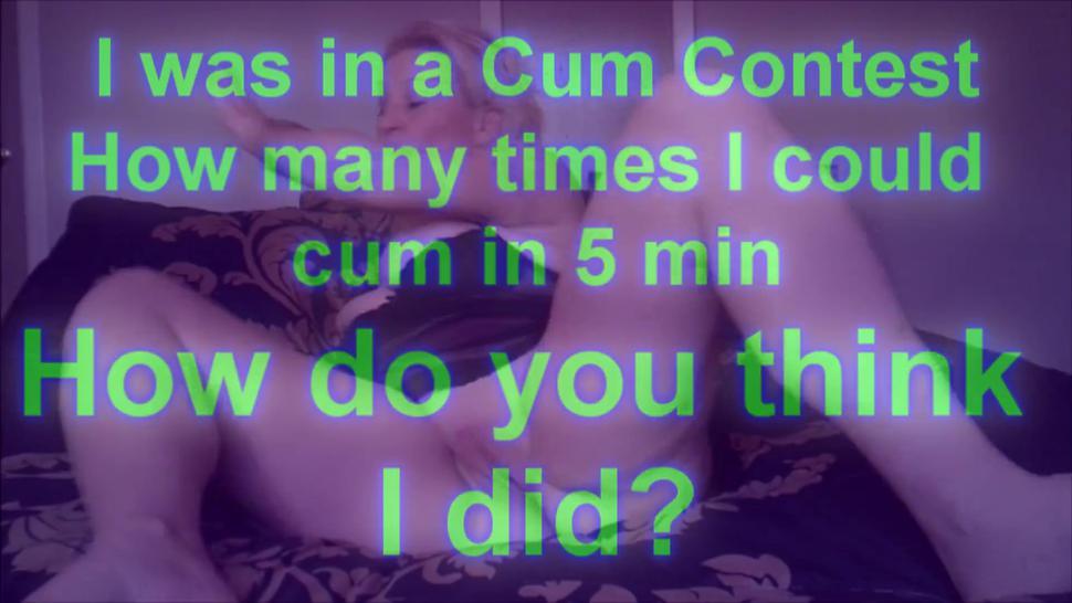 CUM CHALLENGE- How Many Times can I Cum in 5 Min?