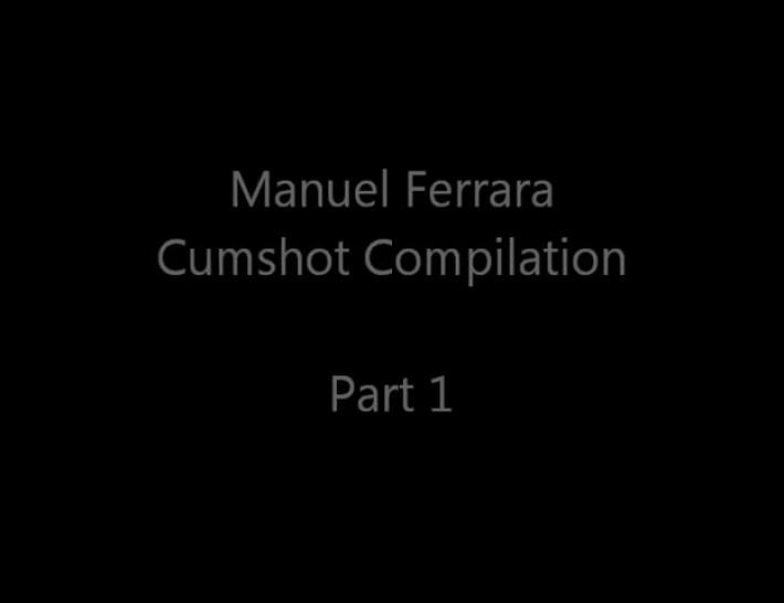 Manuel Ferrara Cumshot Compilation Part 1
