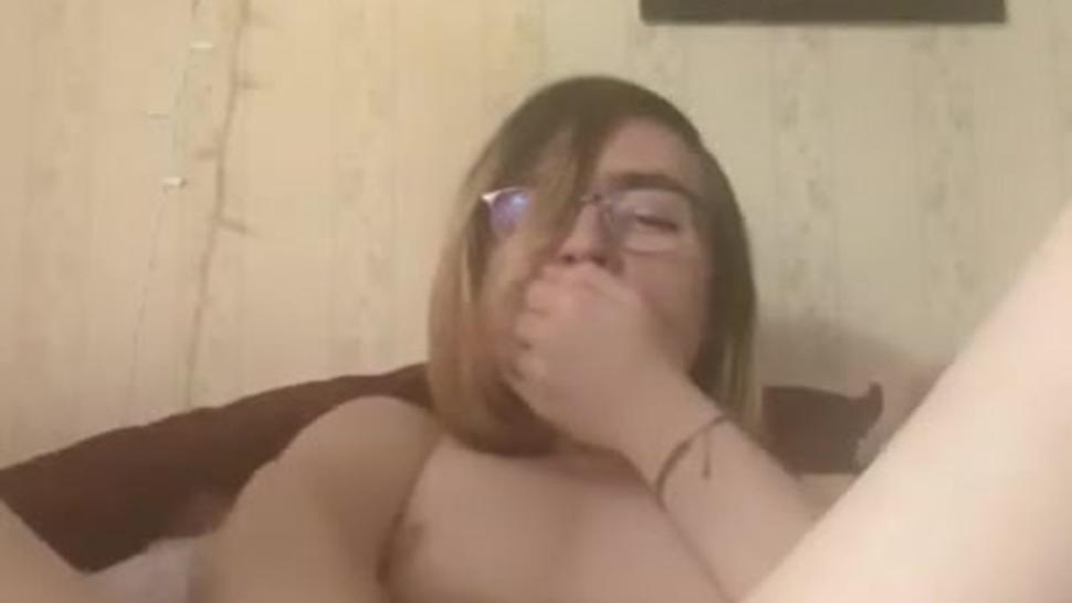 Barely Legal Trans Girl Fucks Herself With Homemade Dildo While Parents Are Home