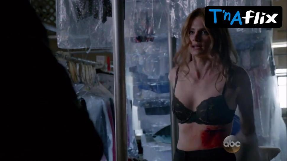 Stana Katic Underwear Scene  in Castle