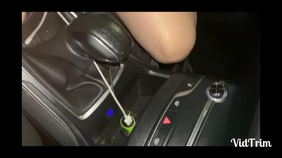 Step mother screaming orgasm in the car fucking step son after school