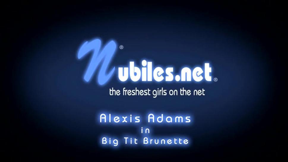 Cute Teen Has Fun With Herself - Alexis Adams
