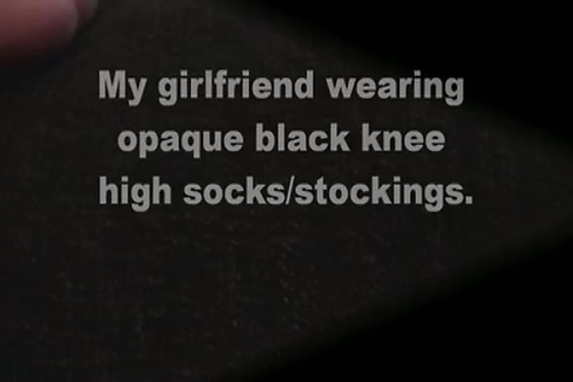 Knee high socks stockings