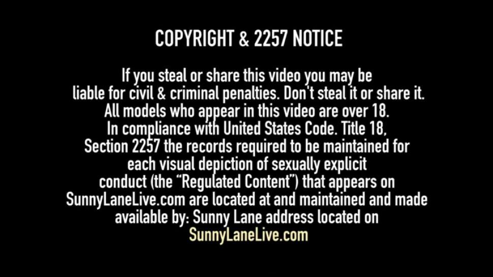 Skinny Blonde Sunny Lane Teases Fan'S Limp Cock!