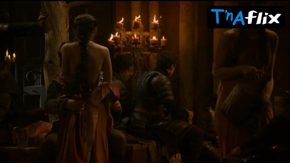 Sahara Knite Breasts,  Bush Scene  in Game Of Thrones