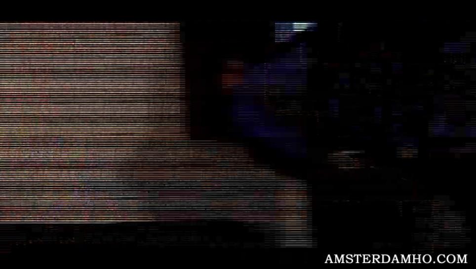 Amsterdam sex bomb fucking tourist dick in mouth and pussy