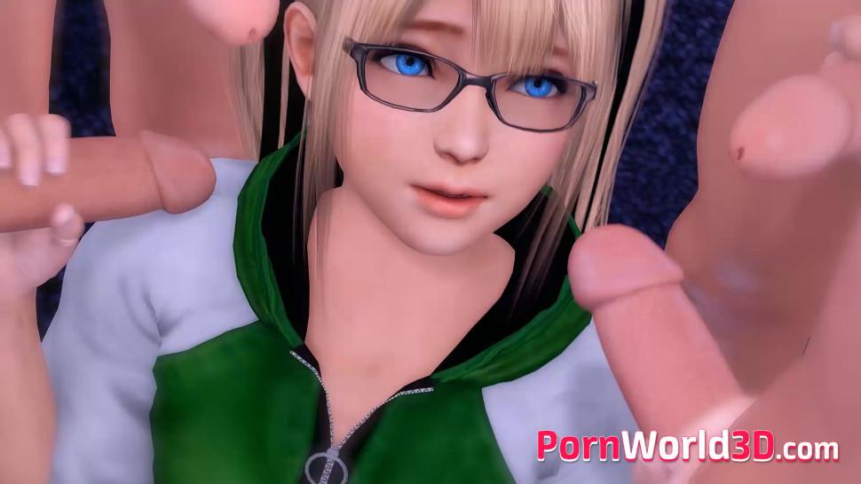 Dead or Alive 3D Porn Marie Rose Gets Fucked and Creampied