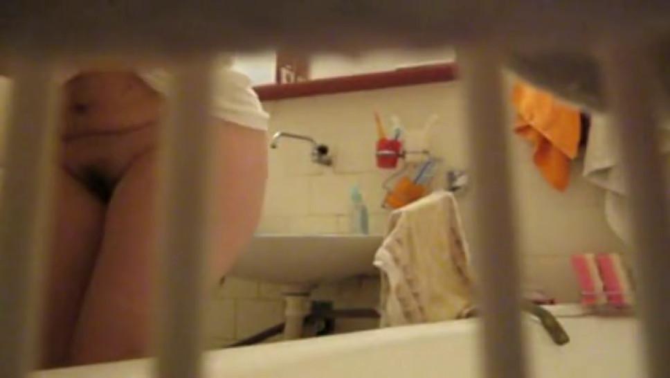 Sexy bathroom spy camera