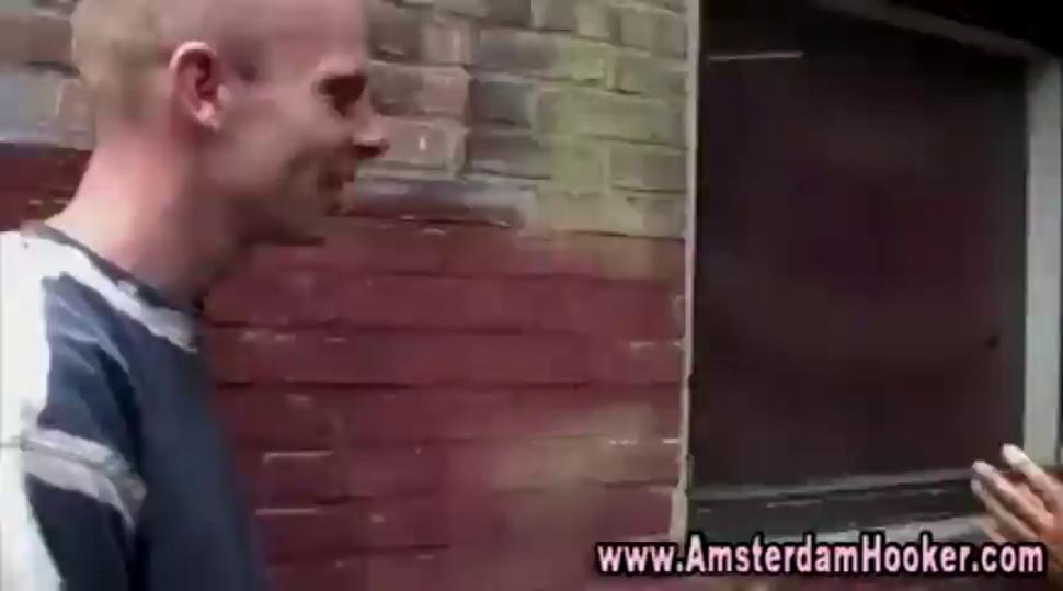 Real european prostitute sucking cock - video 7