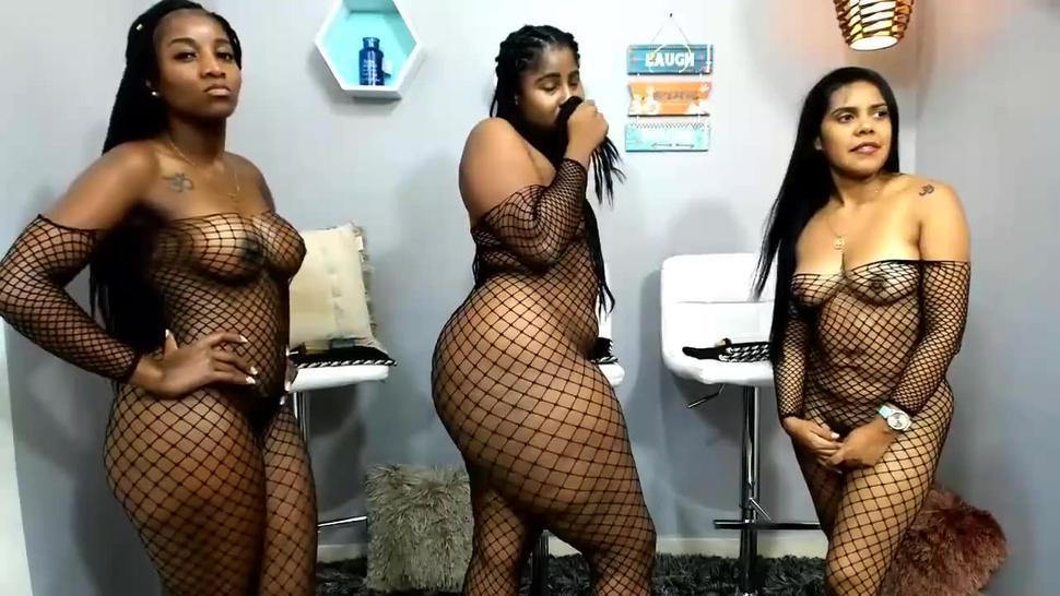 Super Thick Colombian Ebony Amateur Orgy