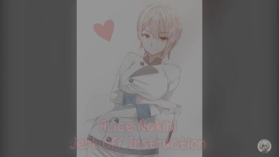 Alice Nakiri Jerk Off Instruction ( femdom, breath play, humiliation )