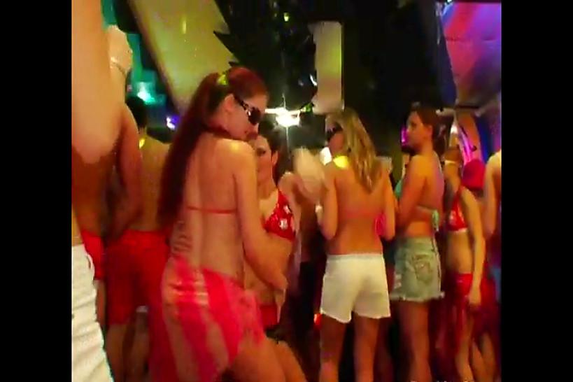 DRUNK SEX ORGY - Pornstars bikini beach orgy party