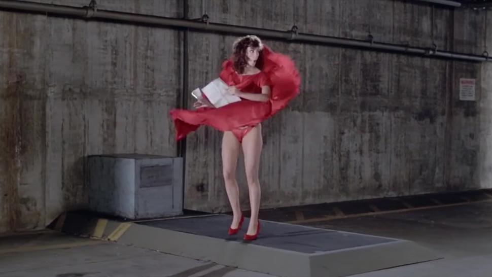 The Woman In Red - Kelly LeBrock - Upskirt legs - try not to cum challenge