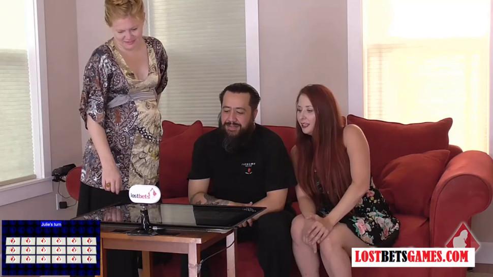 Sharing Is Caring! Wife Plays Stripper Games with Her Husband and Best Friend