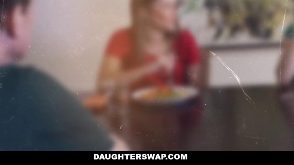 DaughterSwap -Teens Fuck Each Others Dads To Make Them Feel Better - Daughter Swap